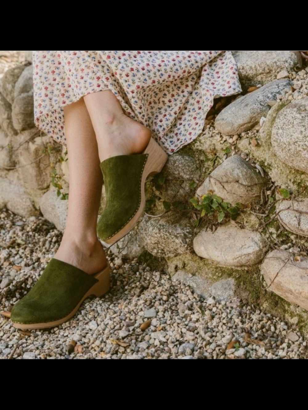 Doen Anouk clogs in green, 40